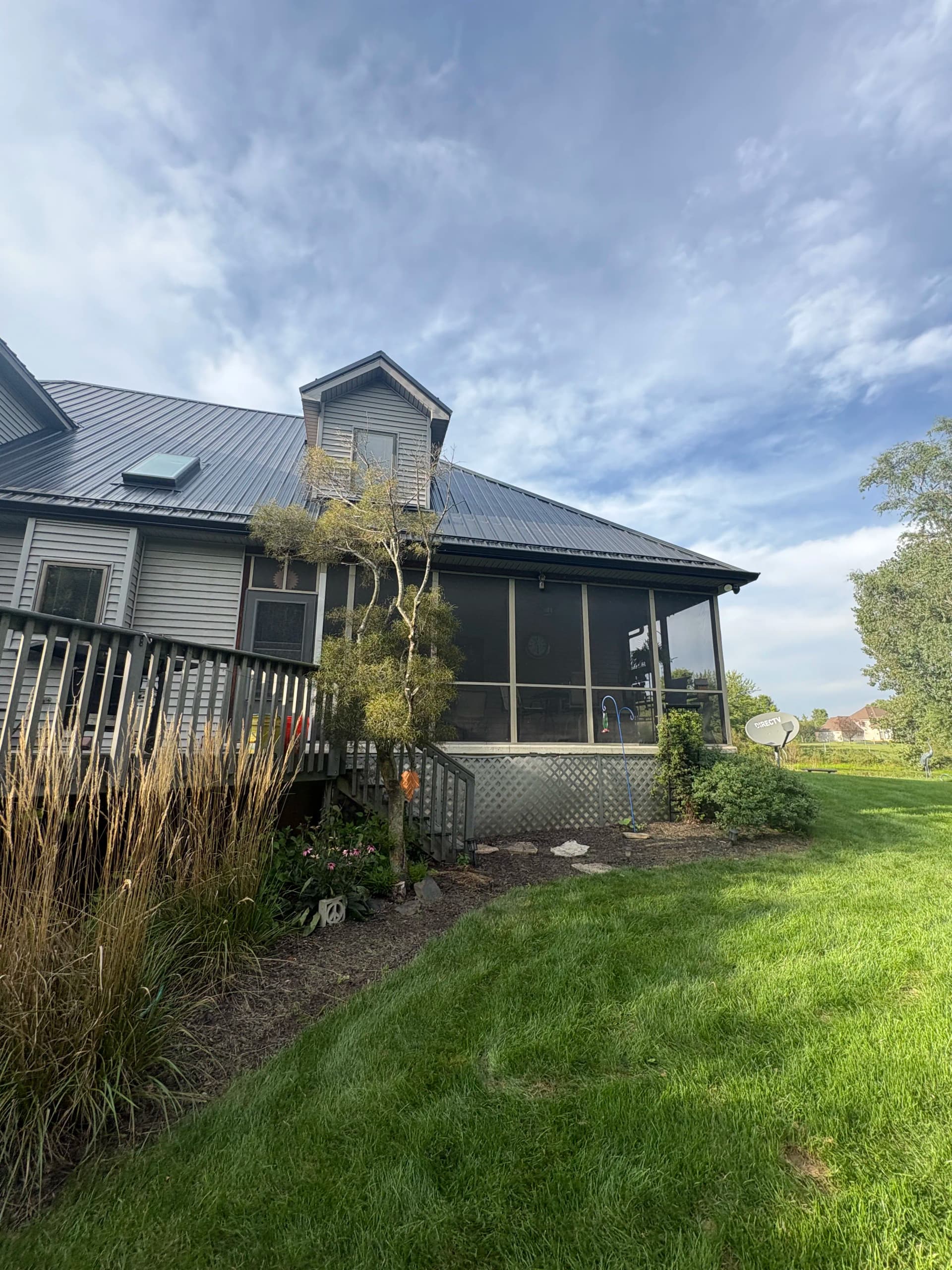 Gallery photos for Black 6-Inch Gutter Installation Done Right in Leo Indiana: Image #8