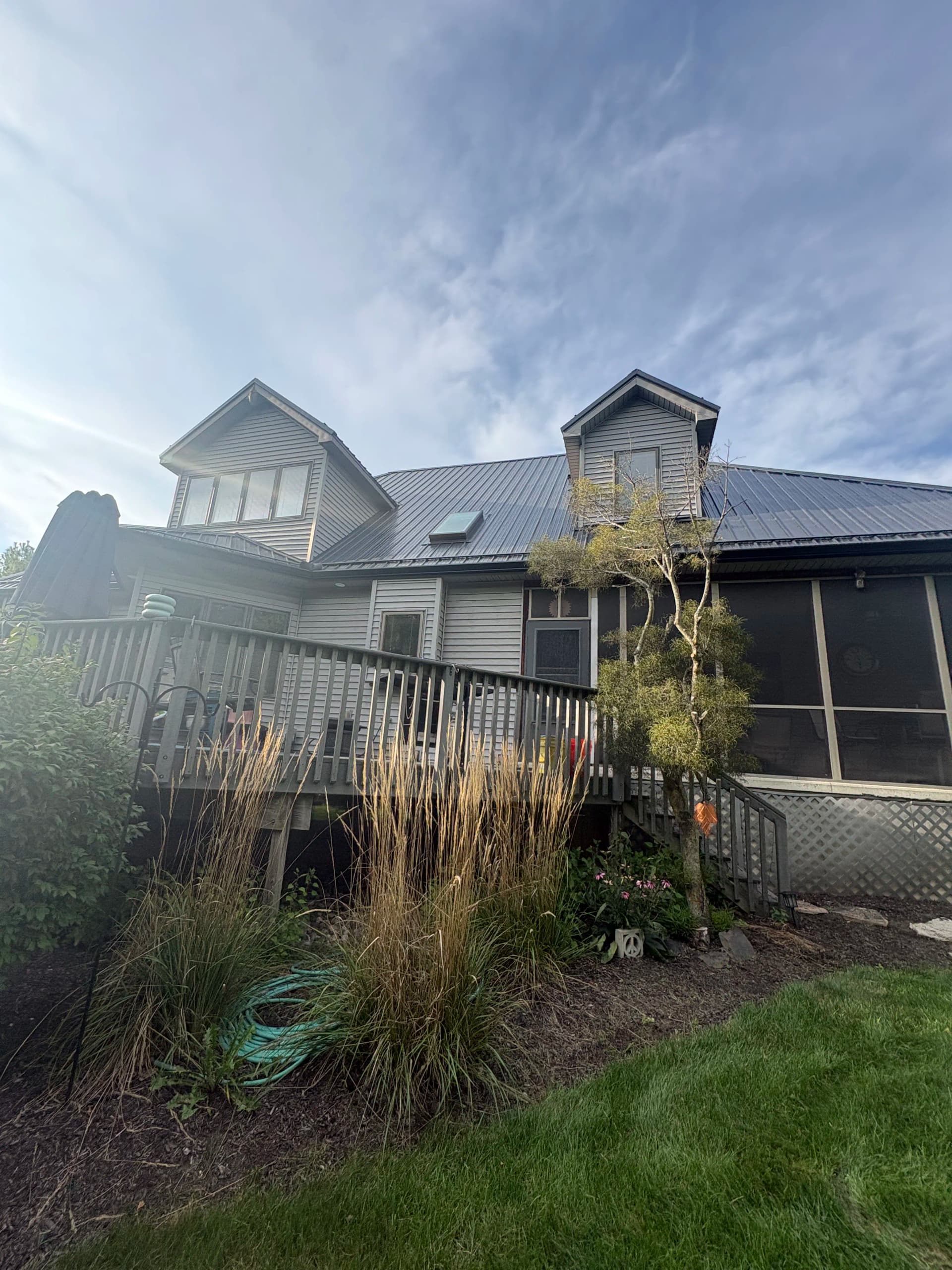 Gallery photos for Black 6-Inch Gutter Installation Done Right in Leo Indiana: Image #7