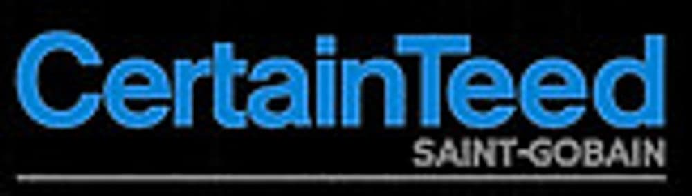 CertainTeed logo by Saint-Gobain, representing building materials and sustainable solutions.